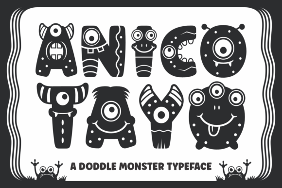 Anico Tayo: The Monster Font That Brings Playful Energy to Any Design