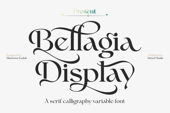 Bellagia Display: Where Calligraphy Meets Vintage Charm