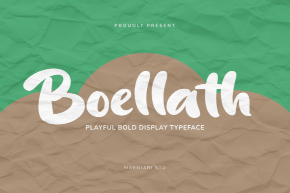 Boellath: Your Go-To Bold Font for Crafts & Food Packaging