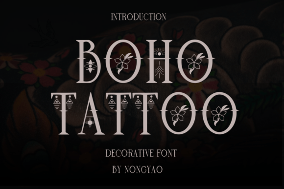 Boho Tattoo: Where Spiritual Geometry Meets Free-Spirited Type