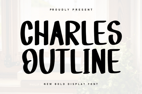 Charles Outline: A Sweet Handwritten Font for Creative Projects