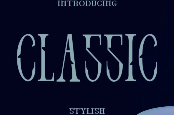 Classic: The Serif Font for Timeless Elegance