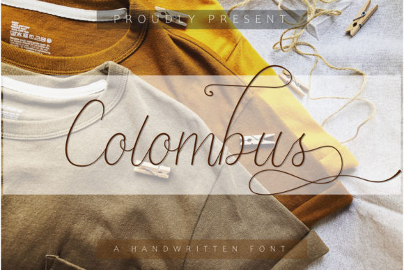 Colombus: A Handwritten Font That Elevates Modern Design