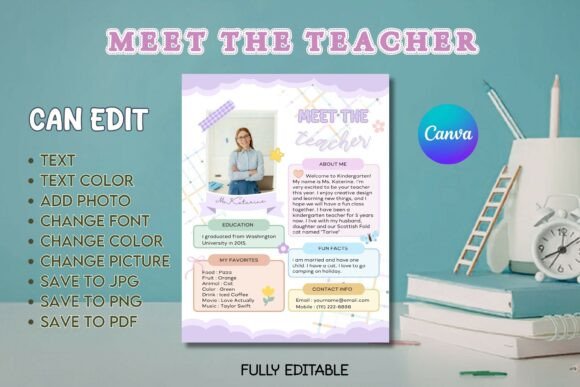 Create a Welcoming Classroom Introduction with This Canva Template