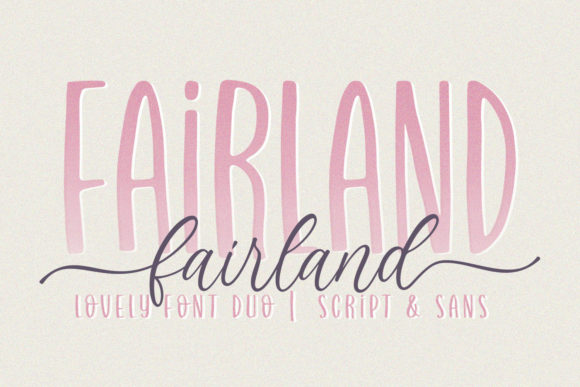 Designing with Dual Personality: The Fairland Duo Font