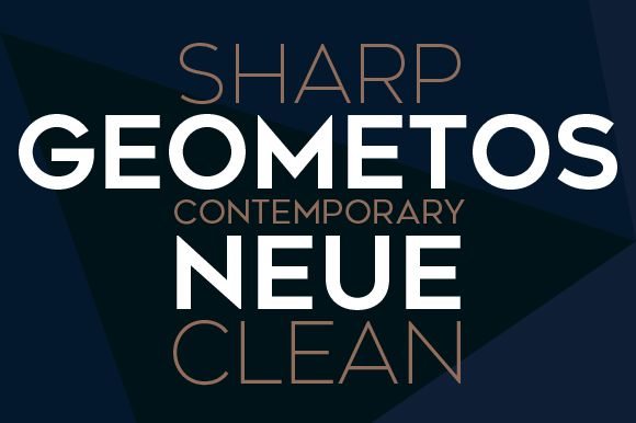 Geometos Neue: A Sharp Choice for Bold Headlines