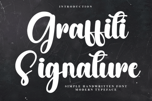 Graffiti Signature: Your Go-To Creative Font for Warmth