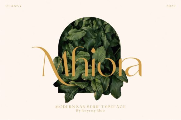Mhiora: Bridging Modern Elegance in Typography