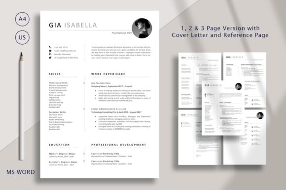 Minimalist Resume Template: A CV Template That Works