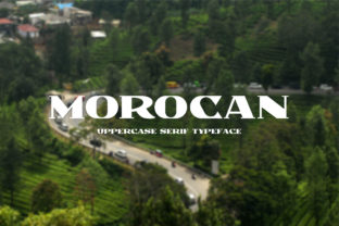 Morocan: Command Attention with This Strong Serif