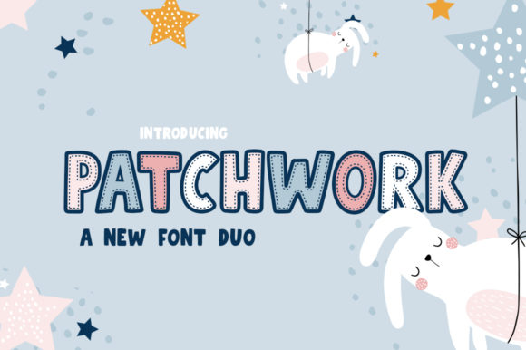 Patchwork Duo: The Perfect Typeface for a Handcrafted Look