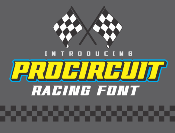 Pro Circuit: A Modern Typeface for High-Speed Impact