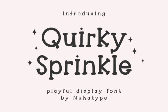 Quirky Sprinkle: The Elegant Handwritten Font for Modern Creators
