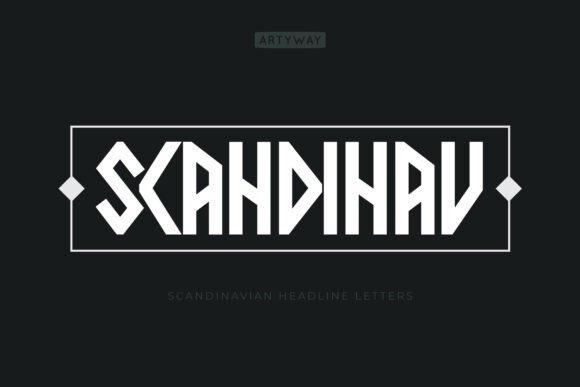 Scandinav: A Modern Display Typeface for Bold Branding