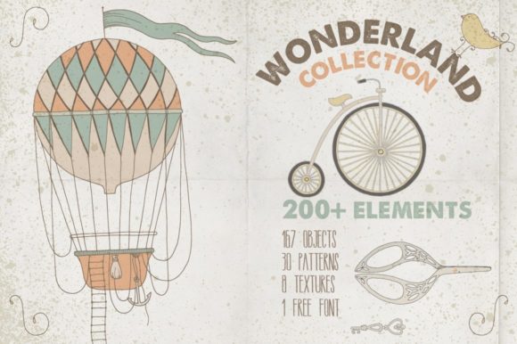 Wonderland Collection: Vintage Charm for Modern Designers